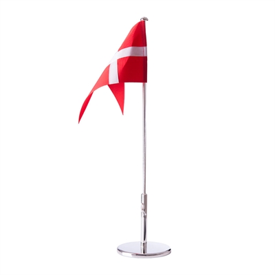 Forkromet bordflag med gratis indgravering. NOA