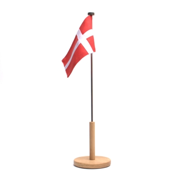 Forkromet bordflag 40 cm - Nordahl Andersen